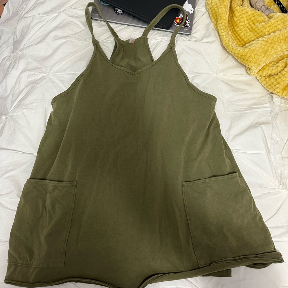 Army Green Tank Top